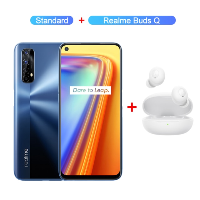 Realme 7 Global version NFC Mobile Phones 6.5'' FHD+ Helio G95 Gaming Octa Core 16MP Front Camera 5000mAh  Android Smartphone