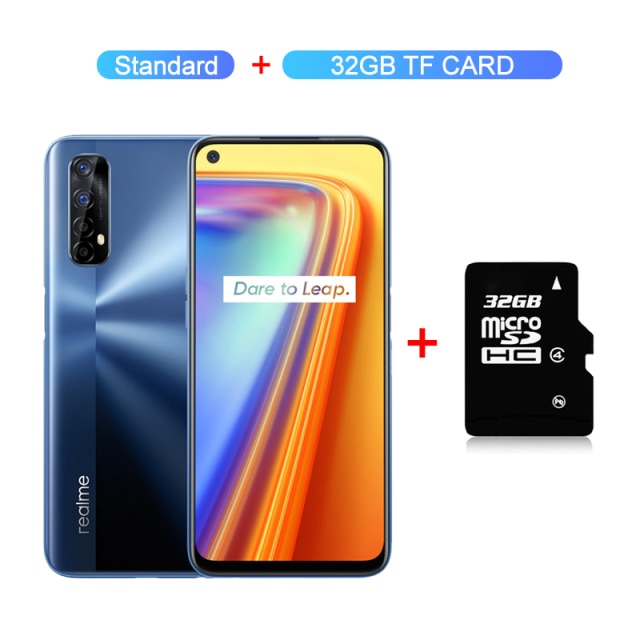 Realme 7 Global version NFC Mobile Phones 6.5'' FHD+ Helio G95 Gaming Octa Core 16MP Front Camera 5000mAh  Android Smartphone