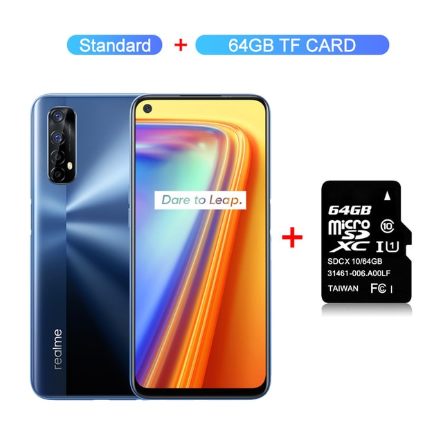 Realme 7 Global version NFC Mobile Phones 6.5'' FHD+ Helio G95 Gaming Octa Core 16MP Front Camera 5000mAh  Android Smartphone