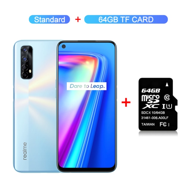 Realme 7 Global version NFC Mobile Phones 6.5'' FHD+ Helio G95 Gaming Octa Core 16MP Front Camera 5000mAh  Android Smartphone
