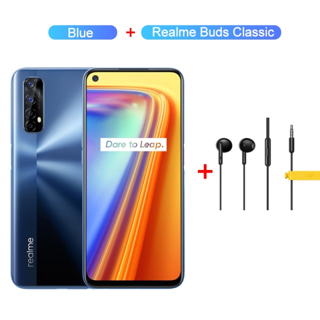 Realme 7 Global version NFC Mobile Phones 6.5'' FHD+ Helio G95 Gaming Octa Core 16MP Front Camera 5000mAh  Android Smartphone